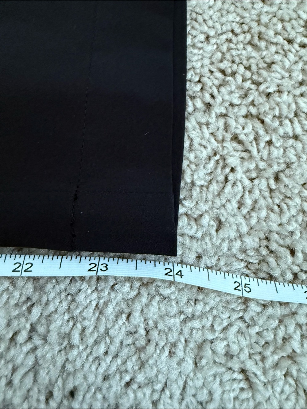 Athleta Brooklyn Wide Leg Crop Pants Black Size 10 - Picture 4 of 5